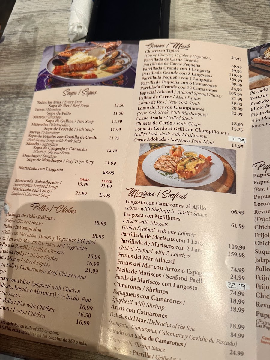 Menu El Atlacatl Restaurante-7